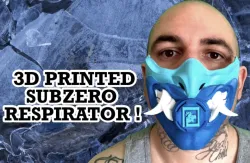 Respirator facemask sub zero