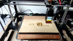 RigidBot 3d Laser Engraver mount