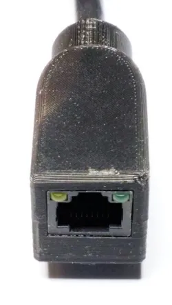 RJ45 Ethernet socket housing