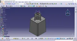 Screw boss with Dog house
