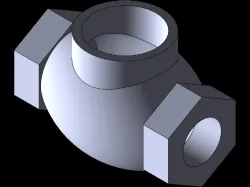 Screw down stop valve