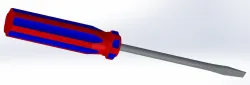 Screwdriver in SolidWorks