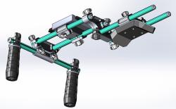 smallrig basic shoulder rig kit 2896c size of baseplate 3D Models ...