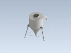 Silo de 1500 litros c/ porta bag