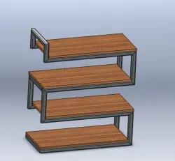 Snake shelf