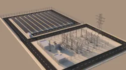 Solar Project with Substation