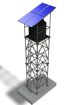 solar water storage tank