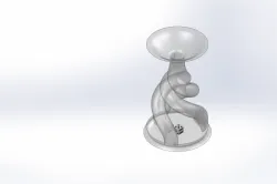 Spiral Dice Tower
