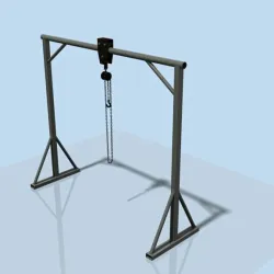 Standing Manual Crane