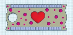 Stanley Name Plate: Heart