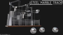 STEEL MARBLE TRACK
