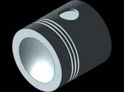 Suzuki F10D Piston