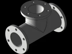 T pipe