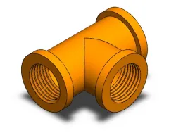 T-type Brass fitting