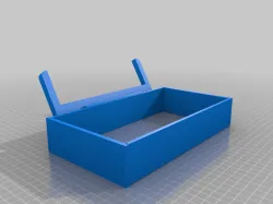 Tesla behind screen tissue box holder