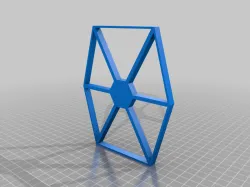 Tie Fighter Echo Dot Fixed