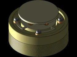 Vibration shaker loudspeaker
