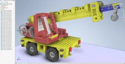 vLTm 0855-1 Lego Technic - 30 parts 512 components
