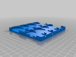 WHTOW heavy cavalry movement tray 4x2 prototype