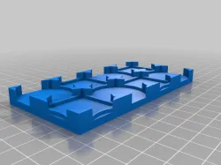 WHTOW heavy infantry movement tray 4x2 prototype