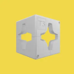 Window Railing Cube  | Creative Design in Blender 3.4