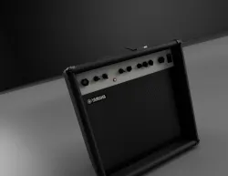 Yamaha GA15 guitar amplifier and speakers