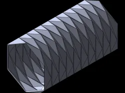 yoshimura pattern