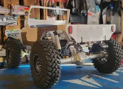 1/10 Crawler flush mount taillight with lens 
