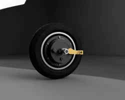 10-Inch Wheel Hub Motor (Model: WJ24V30H190905370B)