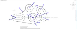 2D SIMPLE LEVEL DESIGN EXAMPLE IN AUTOCAD 3D - PROGRAM