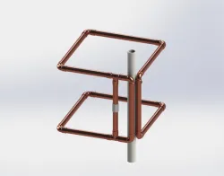 2m Slot-Cube Amateur Radio Omni-Directional Antenna