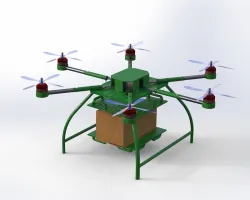 3D Printed Carrier Drone