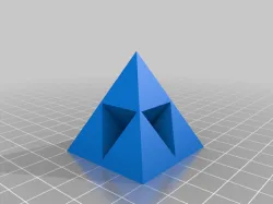 3D Triforce Symbol
