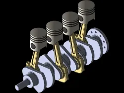 4 stroke piston