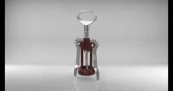 A wing corkscrew