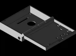 An enclosure for electrical components with Boe-Bot