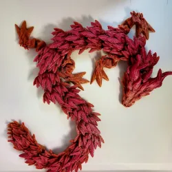 ARTICULATED poison DRAGON flexible