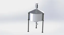 Biconic 100l Inox Gauge