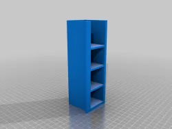 Bookshelf miniature, dollhouse 