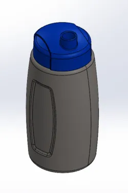 Bottle with cap