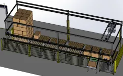 Box palletizer / Paletizador de caixas