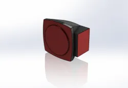 Combination LED Trailer Tail Light - Submersible - 7 Function - 14 Diodes - Reflector