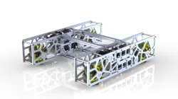 Compact Mecanum Drive Base (FTC Legal)