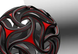 Complex sphere Solidworks
