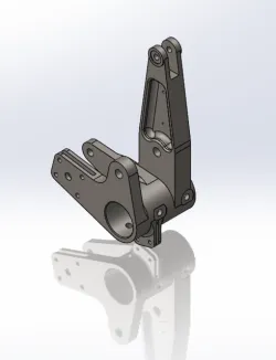 Conexion rod from a machine.