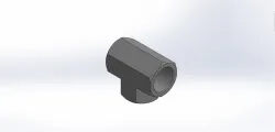 CONEXÃO ROSCADA T FÊMEA 1 1/2" BSP