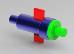 Cotter joint with socket and spigot ends