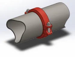 Coupling 6" victaulic groove lock