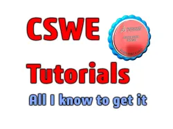 CSWE TUTORIALS?