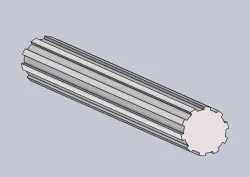 DIN SIO 14 - Splined shafts - COMPLETE
